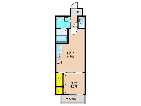 仮）フジパレス枚方牧野Ⅰ番館の物件間取画像